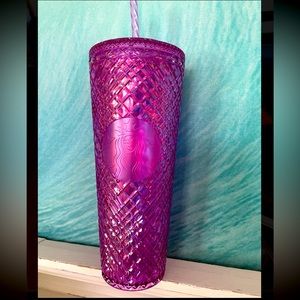 February 2023 Purple/Pink Venti Tumbler